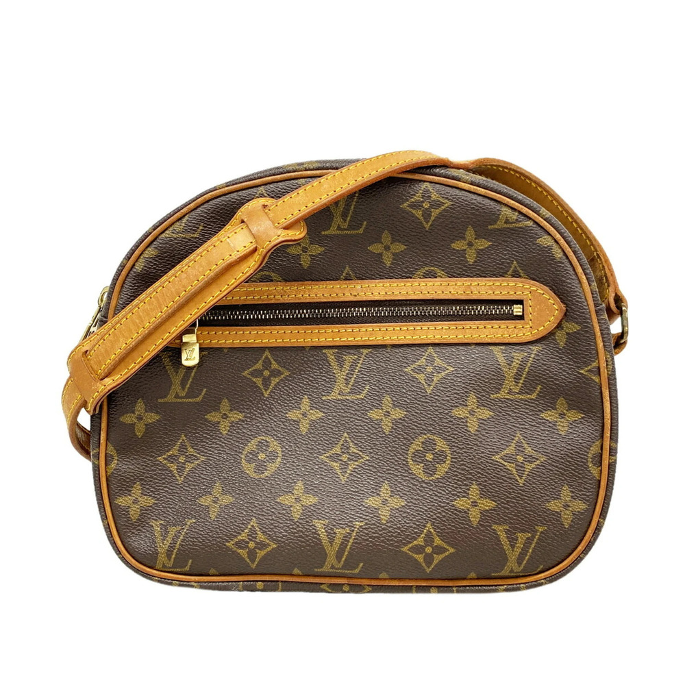 Louis Vuitton Monogram Senlis Shoulder Bag M51222 Brown Women's